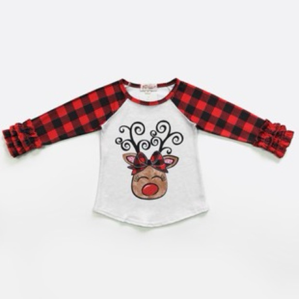 🎁 New Girls Christmas Shirt
